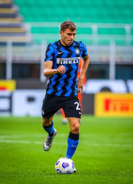 FC Internazionale 'den Nicolo Barella FC Internazionale - FC Internazionale - San Siro Stadyumu' nda 19 Eylül 2020 - Fotoğraf Fabrizio Carabelli / LM