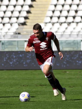 Torino, Atalanta 'ya karşı Torino maçında 9 Andrea Belotti (torino fc), 26 Eylül 2020 - LM / Claudio Benedetto