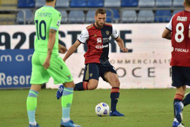 Sebastian walukiewicz of cagliari calcio during Cagliari Calcio vs SS Lazio in cagliari, Italy, 26 Eylül 2020 - LM / Luigi Canu