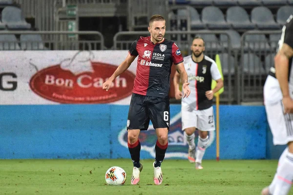 Marko Rog Cagliari Calcio Durante Cagliari Juventus Sardegna Arena Cagliari — Foto de Stock