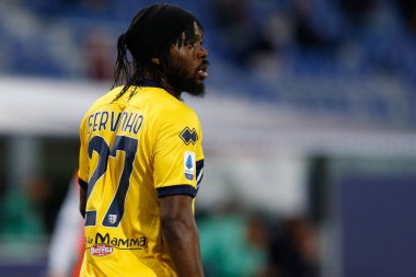 Gervinho (parma calcio 1913), İtalya 'nın Bologna kentindeki Dall & # 39; Ara Stadyumu' nda Bologna-Parma maçında, 28 Eylül 2020 - LM / Francesco Scaccianoce