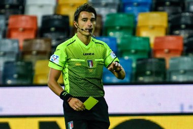 prontera (hakem maçı) Udinese - Spezia maçında Dacia Stadyumu Friuli Udine, İtalya 'da, 30 Eylül 2020 - LM / Alessio Marini