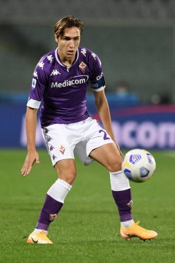 Federico chiesa (acf fiorentina) Floransa, İtalya 'da Sampdoria' ya karşı, Ekim 02 2020 - LM / Matteo Papini