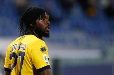 Gervinho (parma calcio 1913), İtalya 'nın Bologna kentindeki Dall & # 39; Ara Stadyumu' nda Bologna-Parma maçında, 28 Eylül 2020 - LM / Francesco Scaccianoce