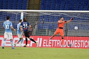 ROME, ITALY - 30 Atalantalı Hateboer SS Lazio Atalanta Stadio Olimpico ile İtalya / LM 'de oynanan Serie A futbol karşılaşmasında gol attı.