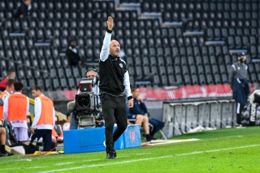 Vincenzo italiano (Coach spezia calcio) Udinese vs Spezia maçında Dacia Stadyumu Friuli Udine, Udine 'de, 30 Eylül 2020 - LM / Alessio Marini