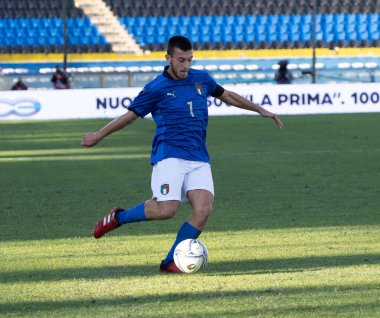 samuele Birindelli italy Avrupa elemeleri sırasında - İtalya - İtalya - İspanya - 13 Ekim 2020 - LM / Valentina Giannettoni