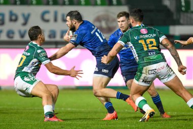 Robbie Henshaw (Leinster) Benetton Treviso ile Leinster Rugby maçı sırasında İtalya, Treviso 'daki Monigo Stadyumu' nda, 10 Ekim 2020 - LM / Ettore Griffoni