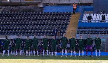 Irland Avrupa Ön elemeleri sırasında 21 milli futbol takımının altında - İtalya - İtalya - İtalya - İspanya - 13 Ekim 2020, LM / Valentina Giannettoni