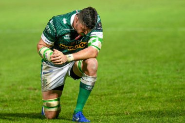 Sebasyalı negri (treviso) Benetton Treviso ile Leinster Rugby maçı sırasında İtalya 'nın Treviso kentindeki Monigo Stadyumu' nda, 10 Ekim 2020 - LM / Ettore Griffoni