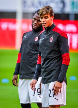 AC Milan takımından Daniel Maldini, AC Milan ile Spezia Calcio arasında oynanan 2020 / 21 karşılaşmasında 4 Ekim 2020 tarihinde İtalya 'nın başkenti Milan' daki San Siro Stadyumu 'nda oynandı.