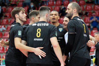 Verona 'nın mutluluğu. NBV Verona - Sir Safety Conad Perugia - Verona, İtalya, 11 Ekim 2020 - LM / Roberto Tommasini