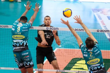 Stephen Boyer 'in artışı - nbv verona NBV Verona' da Sir Safety Conad Perugia 'ya karşı Verona, İtalya, 11 Ekim 2020 - LM / Roberto Tommasini