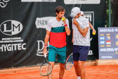 Andres Molteni - hugo nys during ATP Challenger 125 - Internazionali Emilia Romagna in parma, Italy, Ekim 09 2020 - LM / Roberta Corradin