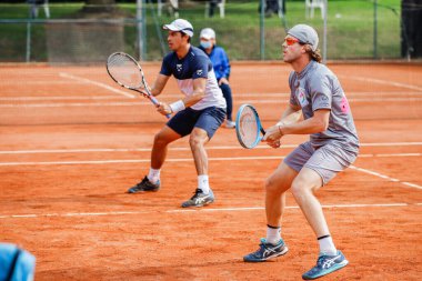 Ariel Behar - Gonzalo Escobar ATP Challenger 125 - Parma, İtalya 'da Internazionali Emilia Romagna, Ekim 09 2020 - LM / Roberta Corradin