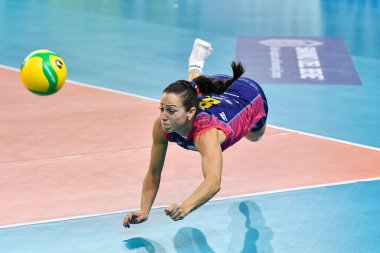 Enrica merlo (bene scandicci savinosu) Savino Del Bene Scandicci vs Khimik Yuzhny in scandicci, İtalya, 07 Ekim 2020 - LM / Lisa Guglielmi