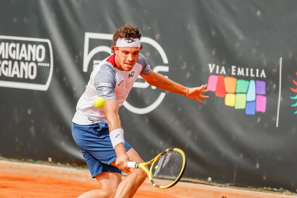 Atp挑战者125期间的Marco Cecchinato 意大利帕尔马的Emilia Romagna 2020年10月 Roberta Corradin — 图库照片