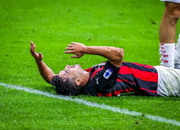 Brahim Díaz Milan Durante Partido Serie 2020 Entre Milan Spezia —  Fotos de Stock