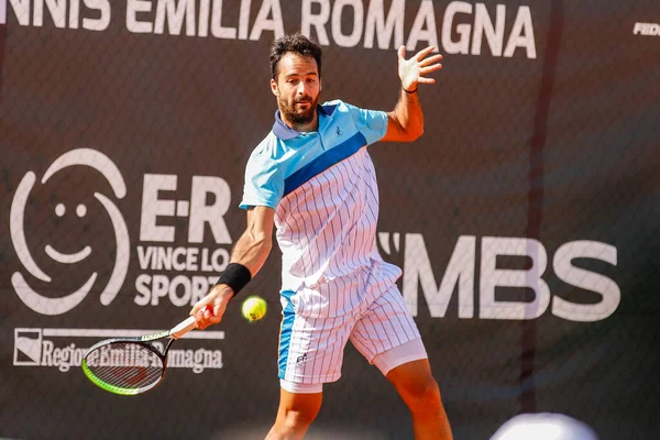 Salvatore Caruso Durante Atp Challenger 125 Internazionali Emilia Romagna Parma — Foto de Stock