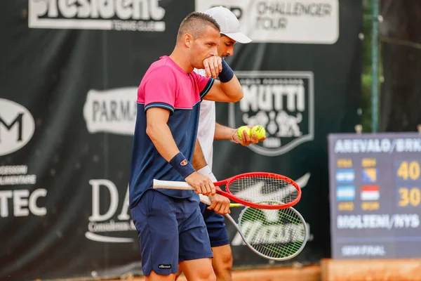 Tomislav Brkic Marcelo Arevalo Lors Atp Challenger 125 Internazionali Emilia — Photo