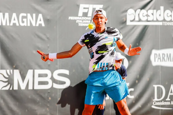 Alexei Popyrin Podczas Atp Challenger 125 Internazionali Emilia Romagna Parma — Zdjęcie stockowe