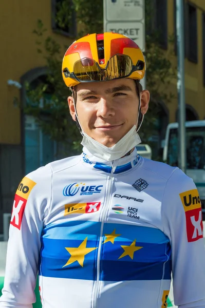 Hvivberg Jonas Ivers Uno Pro Cyke Team Piccolo Lombardia Oggiono — 스톡 사진