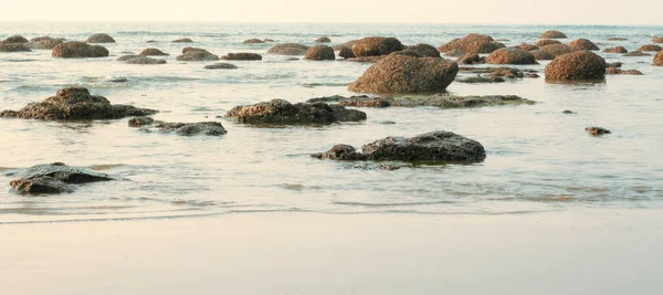 Coral Ilha Praia Mar Belas Paisagens Saint Martin Chittagong Bangladesh — Fotografia de Stock