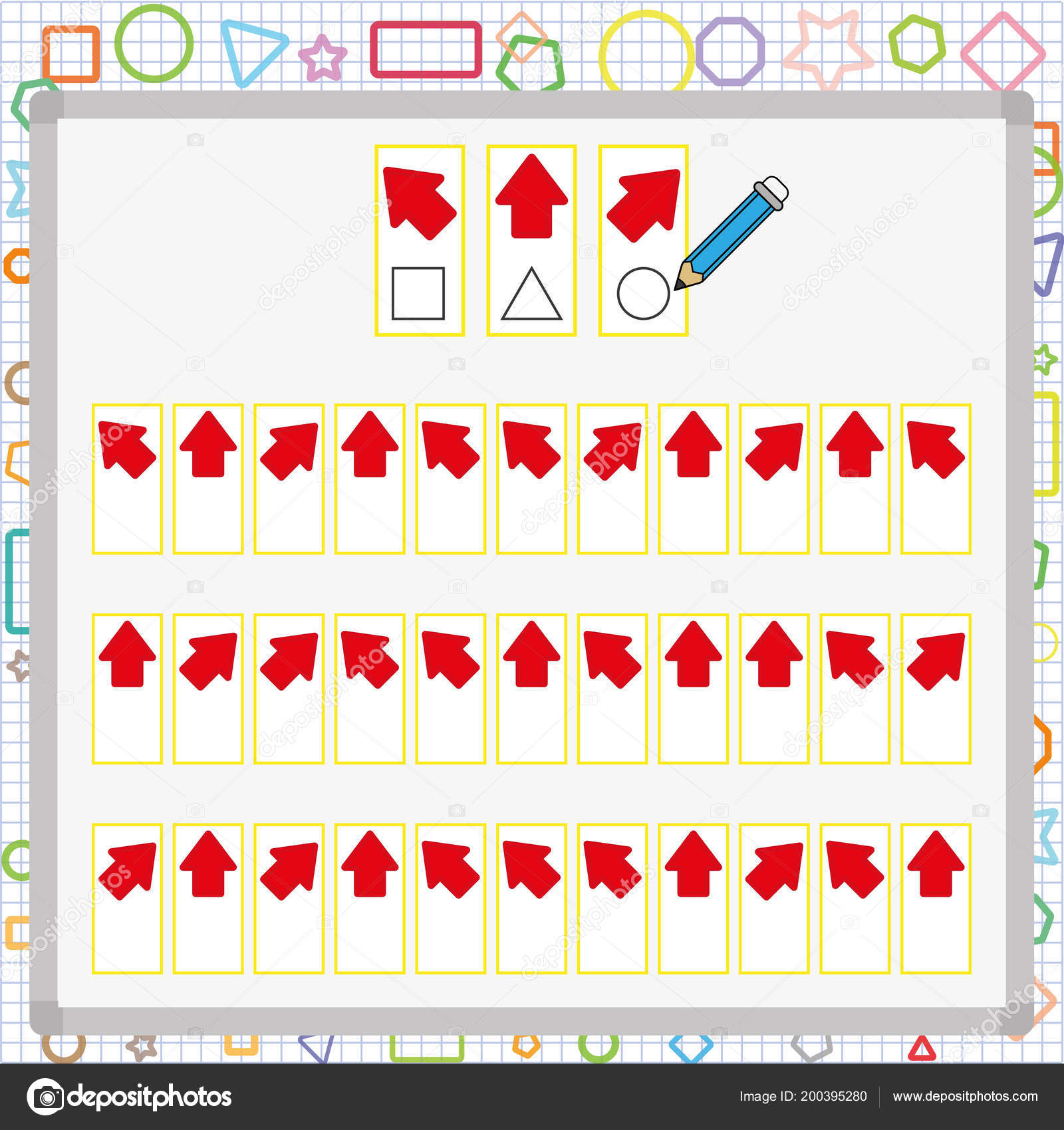 Visual Perception Game. Perception Game For Child, Attention.