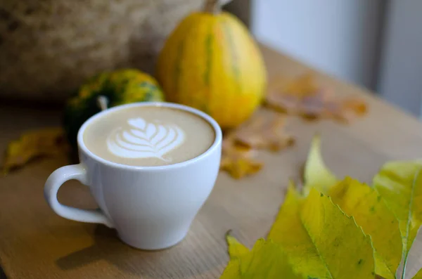 Caffè macchiato offuscata arte . — Foto Stock