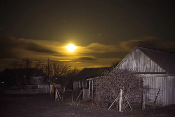 Ein sehr helles Mondlicht — Stockfoto