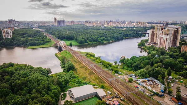 Regione Mosca Città Khimki Nella Federazione Russa — Foto Stock