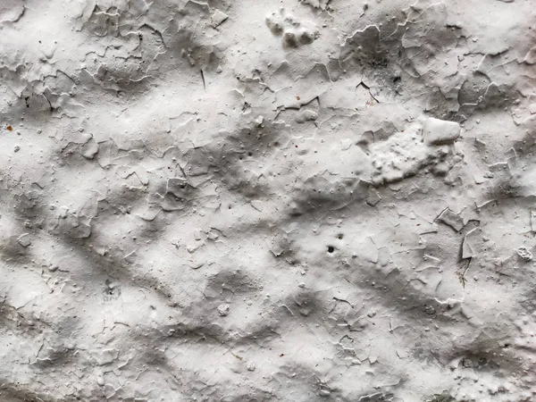 Eski beyaz gri duvar Craquelure dokusu