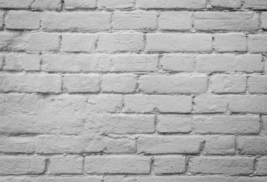 Beyaz tuğla duvar arkaplanı