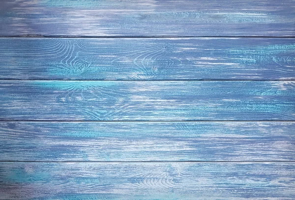 Синий Окрашены Деревянные Доски Фона Текстуры Крупный План — стоковое фото