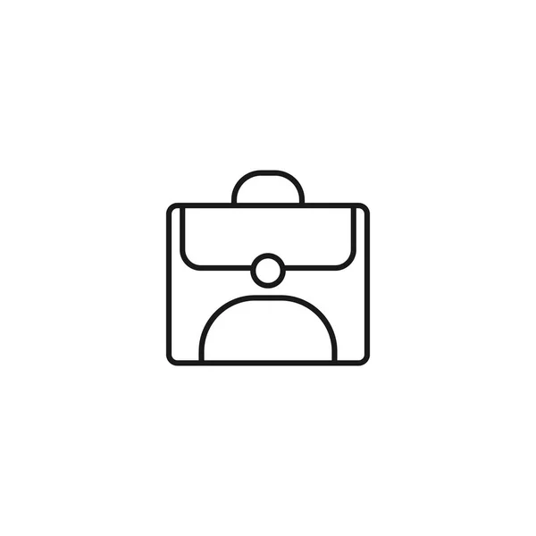 Tas platte pictogram vector — Stockvector