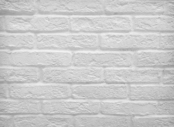 Fondo de pared de ladrillo blanco — Foto de Stock