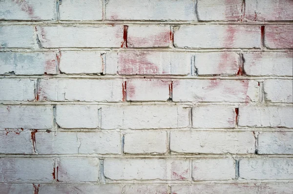 Fondo de pared de ladrillo blanco —  Fotos de Stock