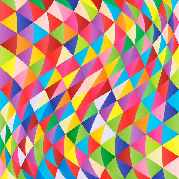 Abstrakte farbige geometrische Vektorhintergrund — Stockvektor