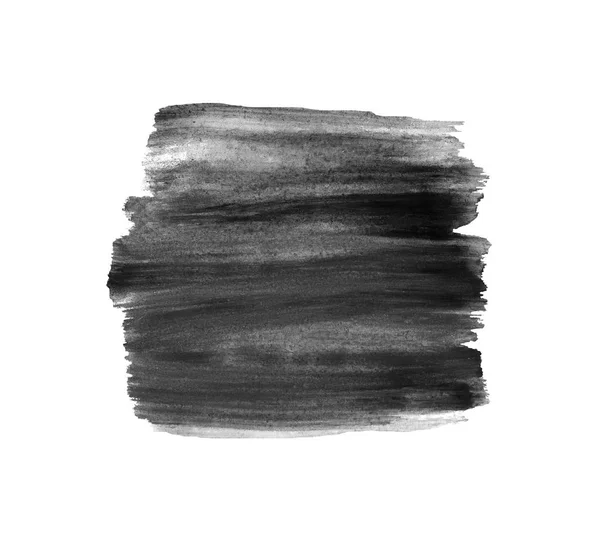 Akvarel grunge pozadí mraků izolované na bílém — Stock fotografie