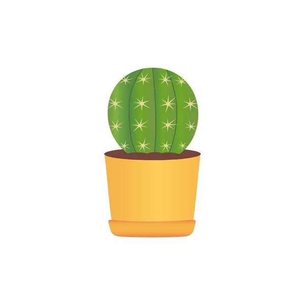 Kolorowa ikona wektora kaktusa izolowana na białym tle — Wektor stockowy