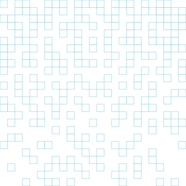 Vecteur de carrés de papier mathématique dissous — Image vectorielle