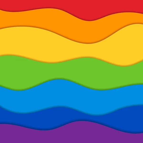 Abstract moderne regenboog gekleurde vector achtergrond — Stockvector