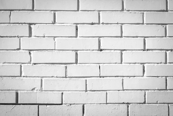 White brick wall background — Stock Photo, Image