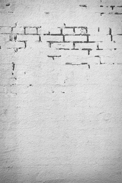 White industrial brick and concrete wall for texture — Stock Photo, Image