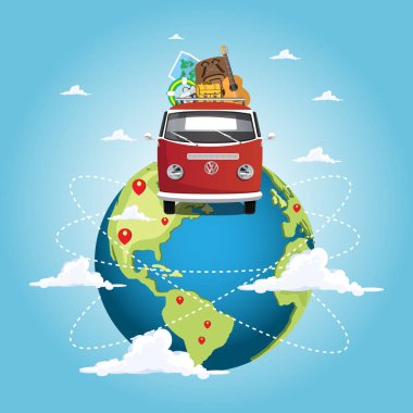 vactor dünya çapında seyahat