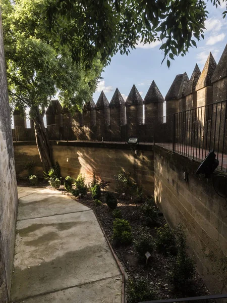 Castello Almodovar Del Rio Tratta Una Fortezza Origine Musulmana Era — Foto Stock