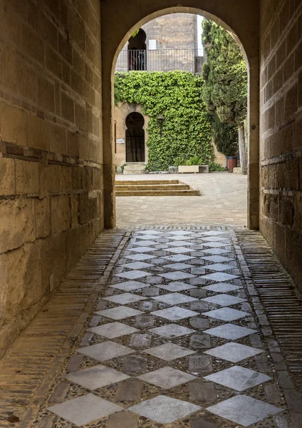 Almodovar Del Rio Cordoba Spain June 2018 Interior Access Corridor — Stock Photo, Image