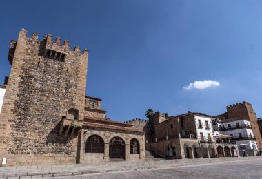 Caceres, İspanya - 13 Temmuz 2018: 