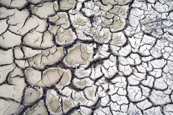 Detalj Torra Marker Klimatförändringar Begreppsbild — Stockfoto