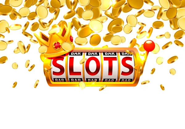 King 777 afiş casino slot. — Stok Vektör